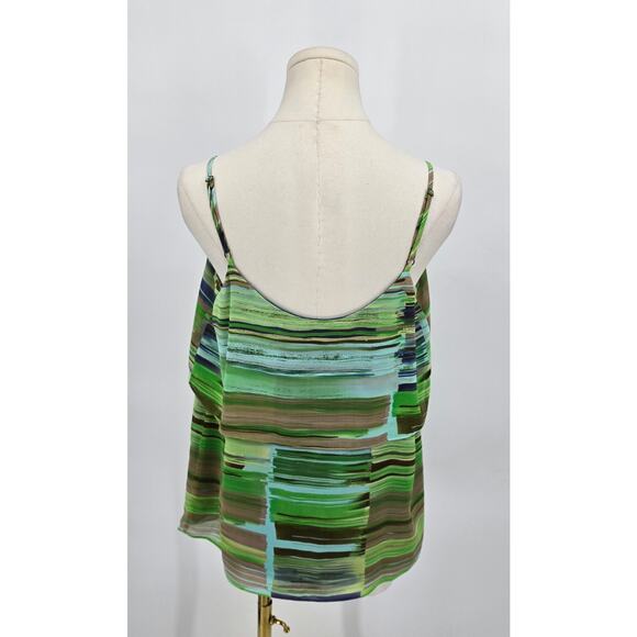 CAbi Green Flutter Cami - Picture 3 of 7